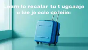 Cómo reclamar tu equipaje con Wamos Air