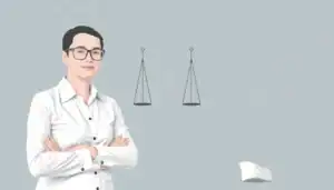 a woman with her arms crossed