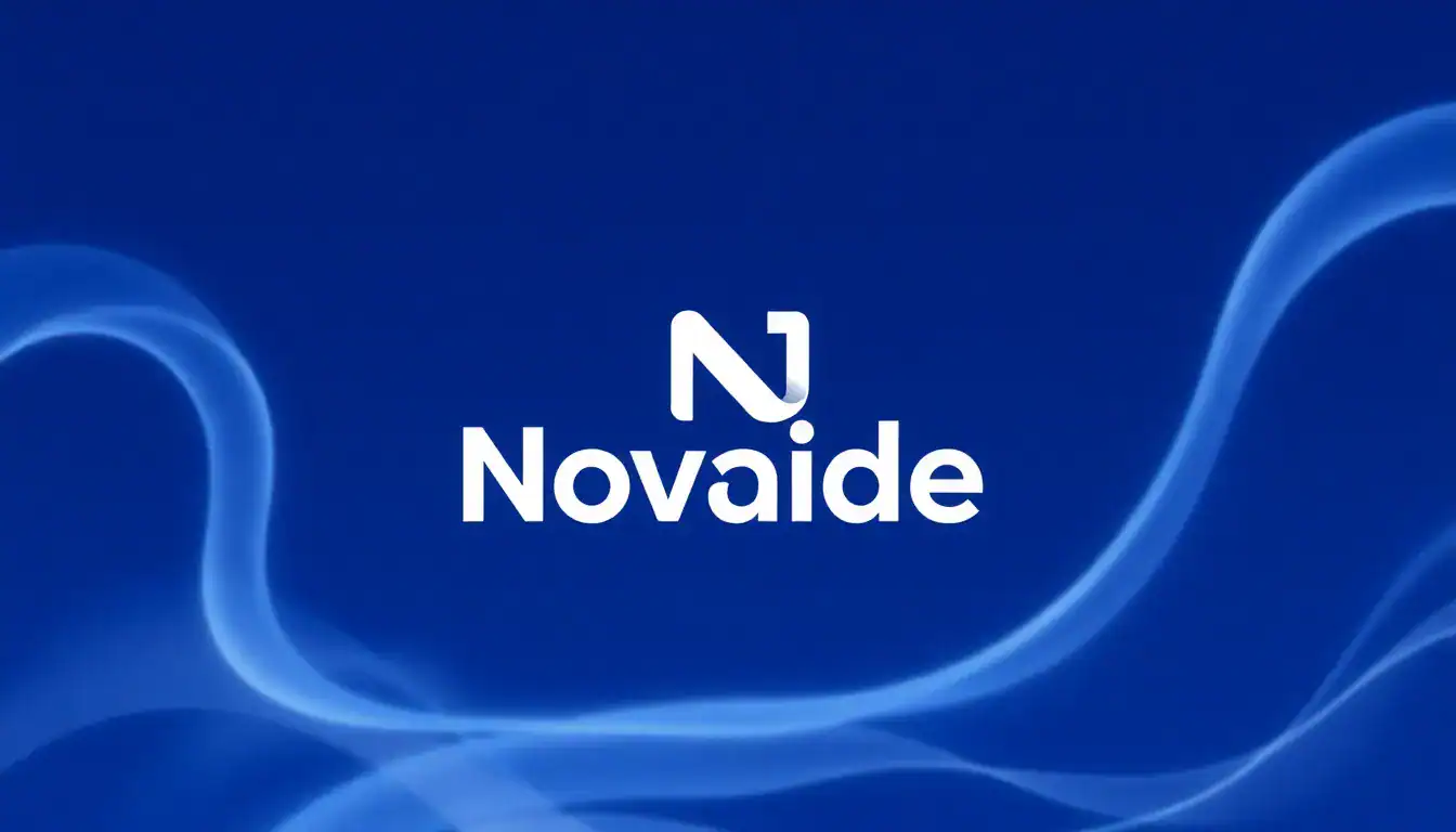 a blue background with white text