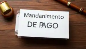Mandamiento de pago en procedimientos legales